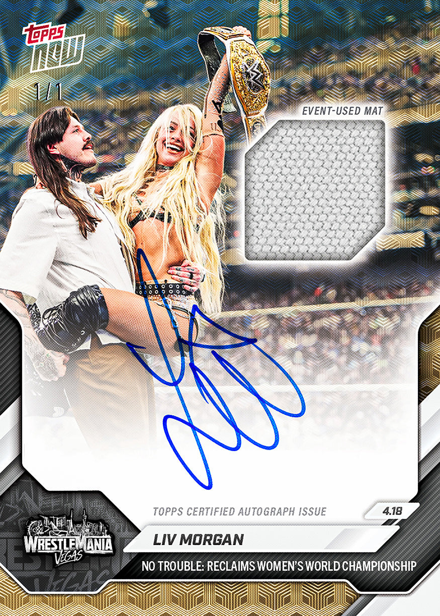 Liv Morgan - 2026 WWE Topps NOW - Card 41 - PR: 3245 - Image 2