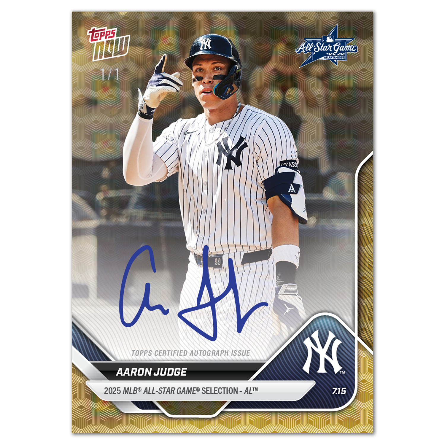 2025 All-Star Game Set - MLB Topps NOW - 19 Card Set - PR: 14,521 - Image 4