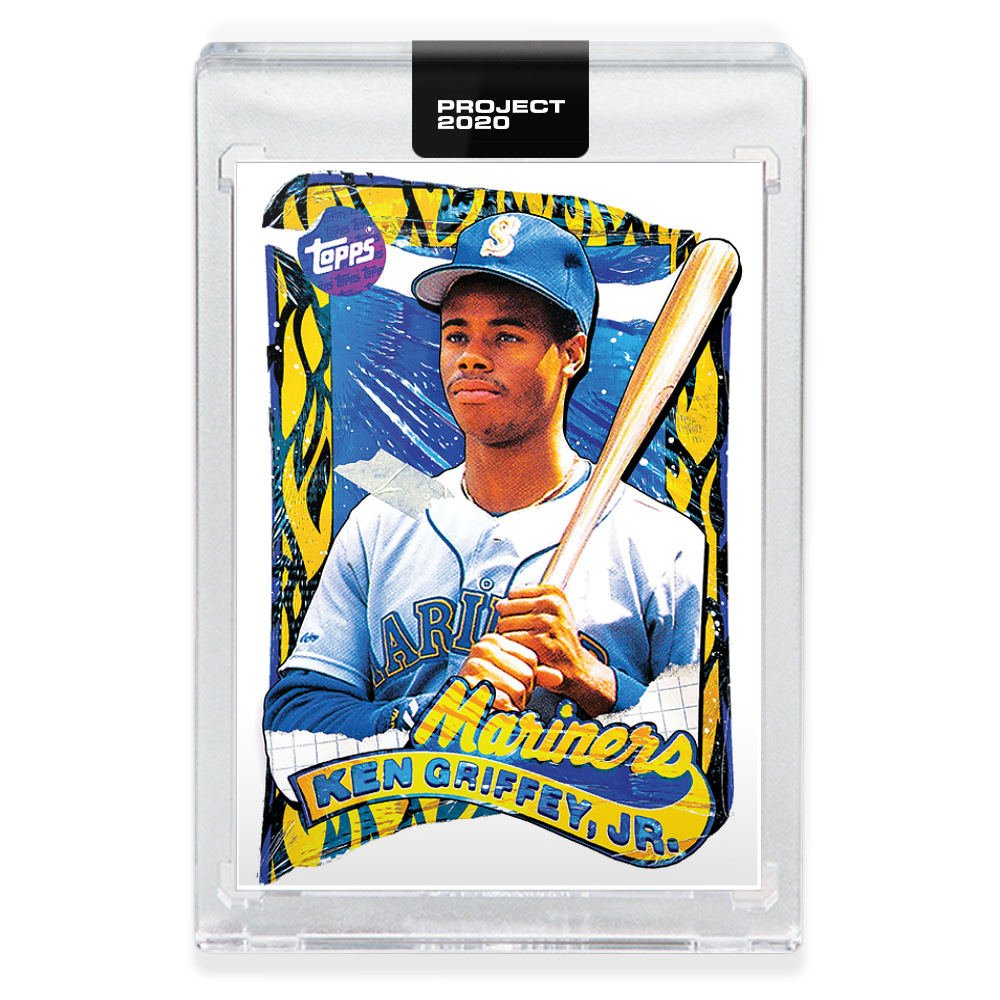 Topps PROJECT 2020 Card 25 - 1989 Ken Griffey Jr. by Tyson Beck - Print Run: 3707