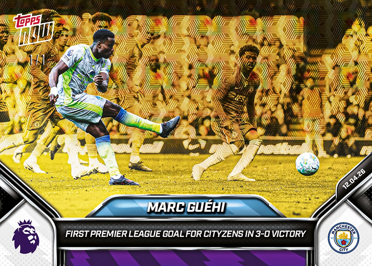 Marc Guéhi - 2025-26 Premier League Topps NOW - Card 170 - PR: 278 - Image 2