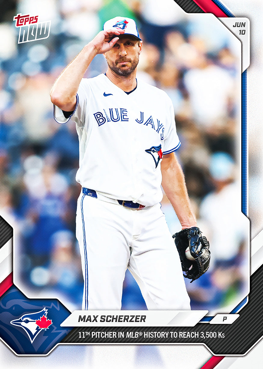 Max Scherzer - 2026 MLB Topps NOW - Card 316 - PR: 1618