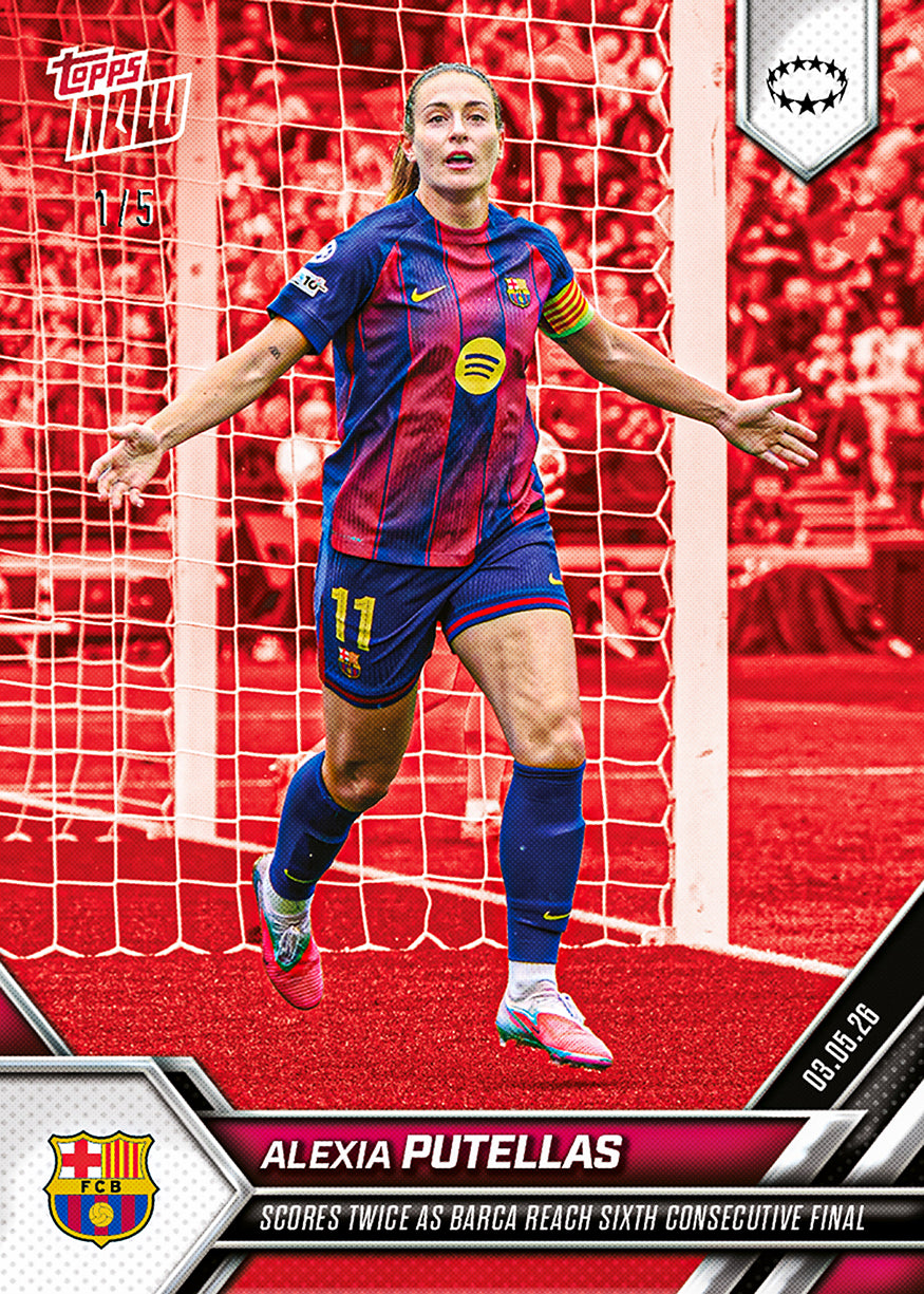 Alexia Putellas - 2025-26 UWCL Topps NOW - Card 29 - PR: 906 - Image 3