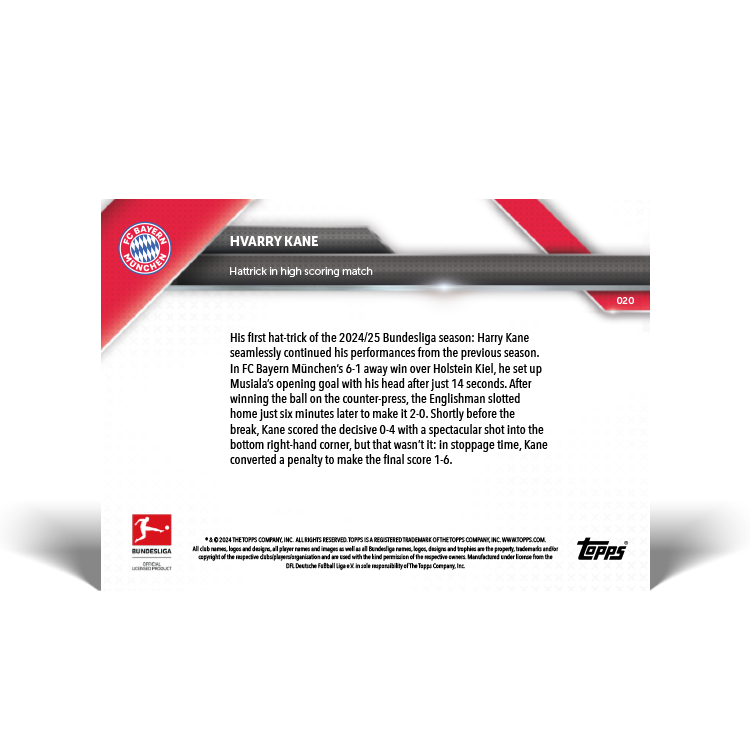7 Card Bundle - 24/25 Bundesliga TOPPS NOW 16-22 - Image 9