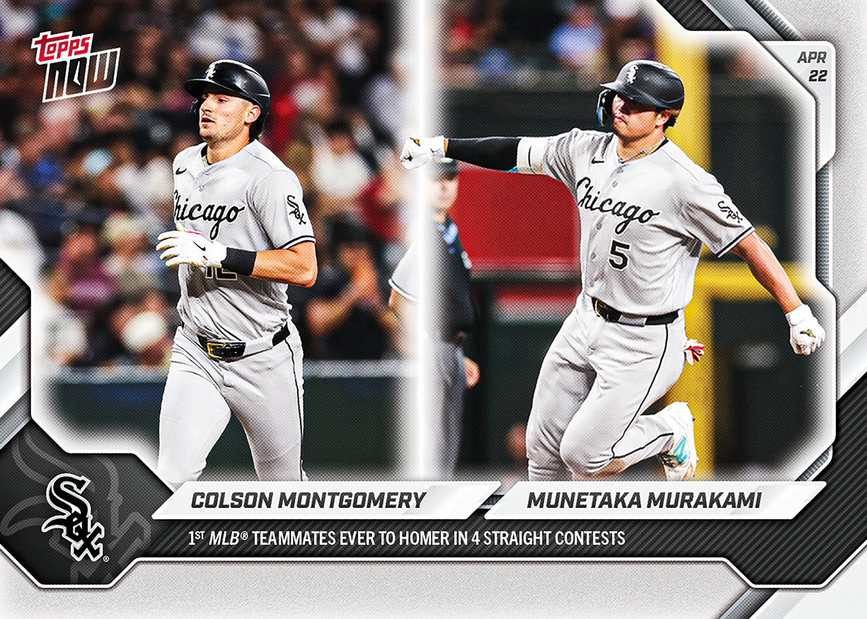 Colson Montgomery / Munetaka Murakami - 2026 MLB Topps NOW - Card 111 - PR: 2543
