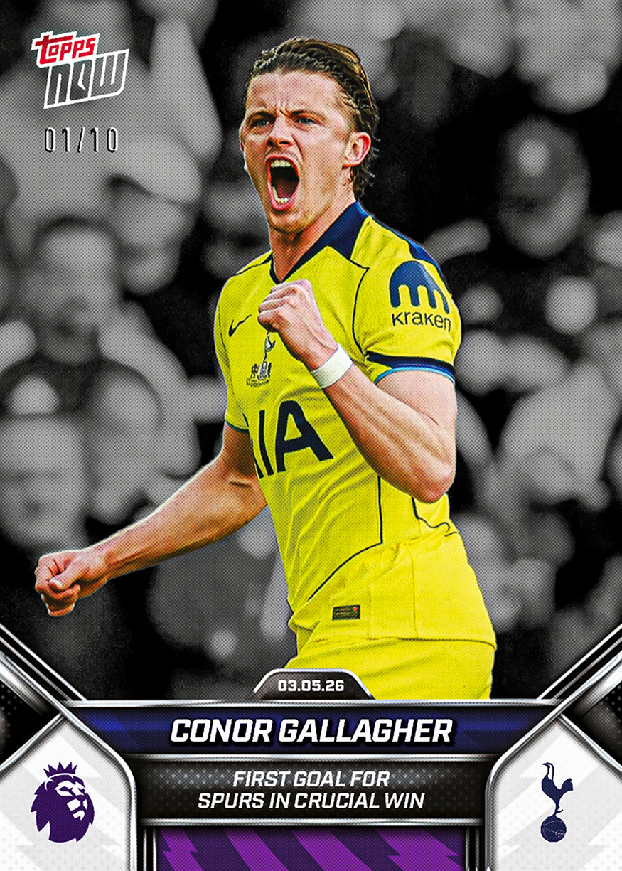 Conor Gallagher - 2025-26 Premier League Topps NOW - Card 187 - PR: 434 - Image 4