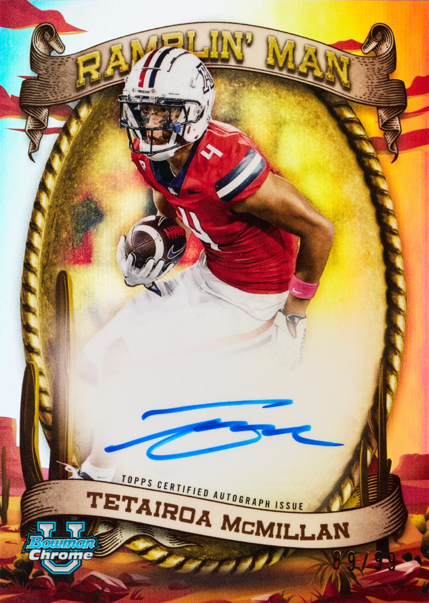 2024 Bowman University Chrome Football - Jumbo Box - Image 6