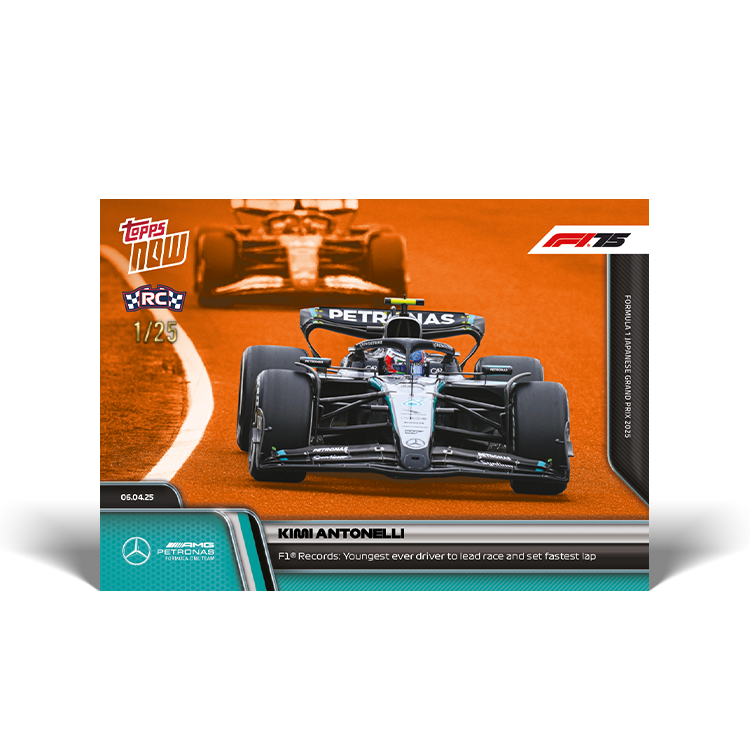 Kimi Antonelli - 2025 Formula 1 Topps NOW Card 28 - PR: 1714 - Image 6