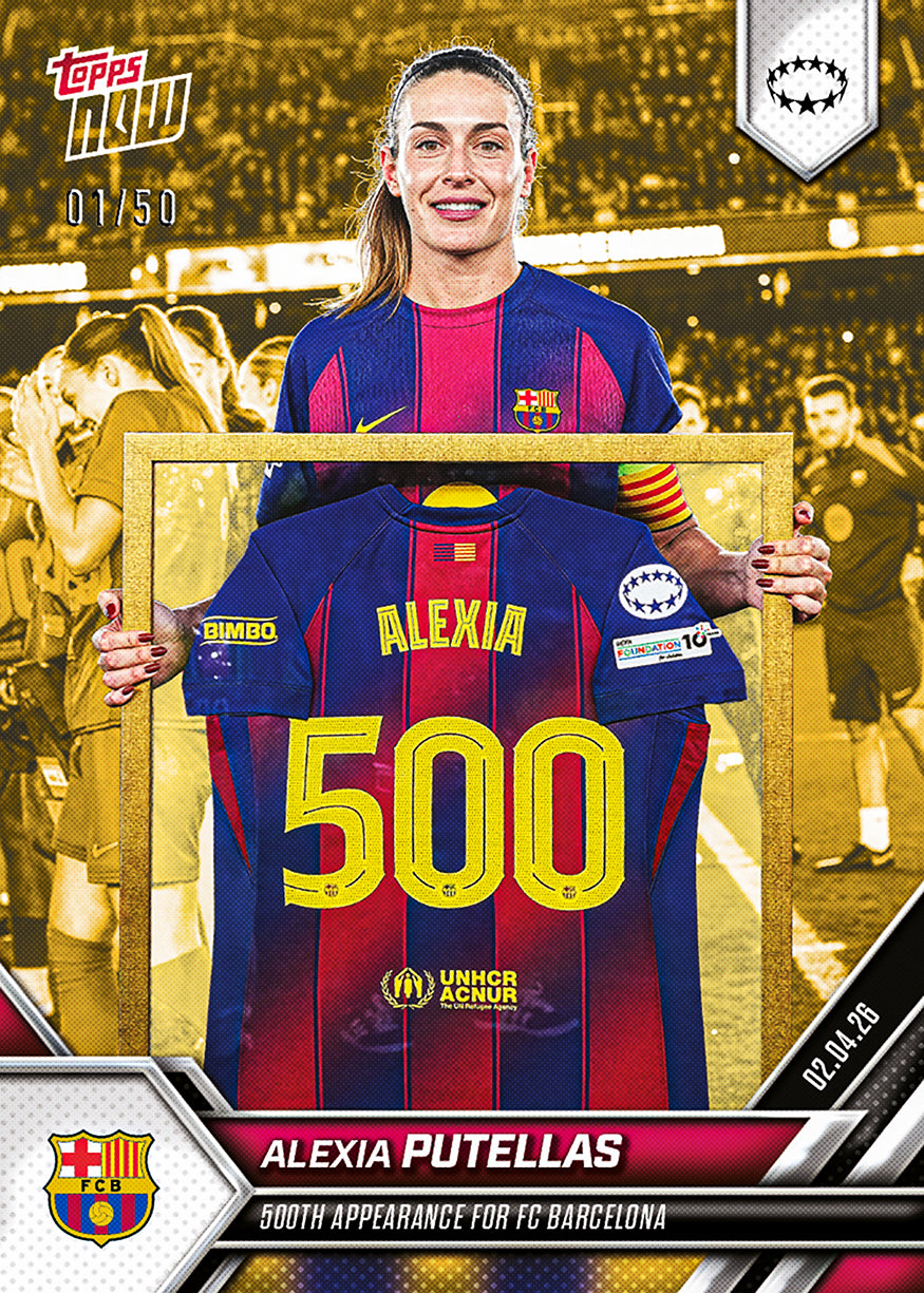 Alexia Putellas - 2025-26 UWCL Topps NOW - Card 26 - PR: 2080 - Image 7