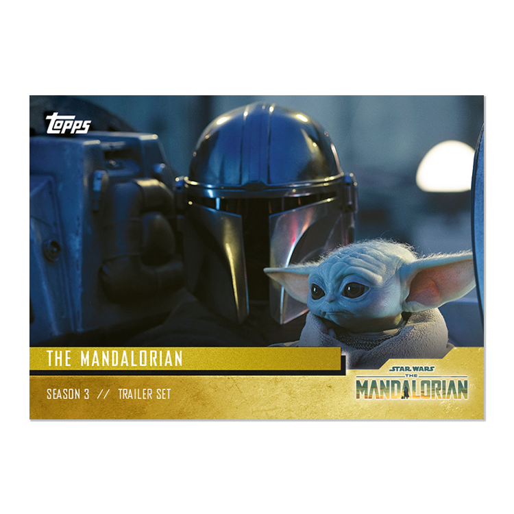 2023 Topps Star Wars Mandalorian Season 3 Trailer Set - 5 card set - PR: 1044 - Image 8