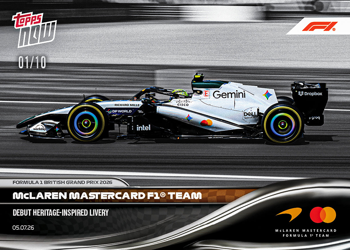 McLaren Mastercard F1 Team - 2026 Formula 1 Topps NOW - Card 47 - PR: 1469 - Image 4