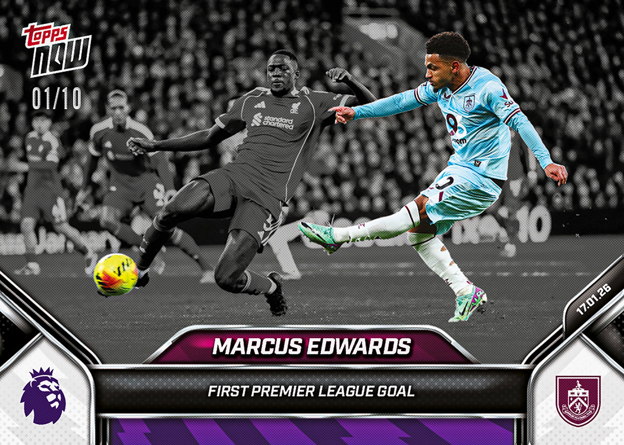 Marcus Edwards - 2025-26 Premier League Topps NOW - Card 111 - PR: 154 - Image 4
