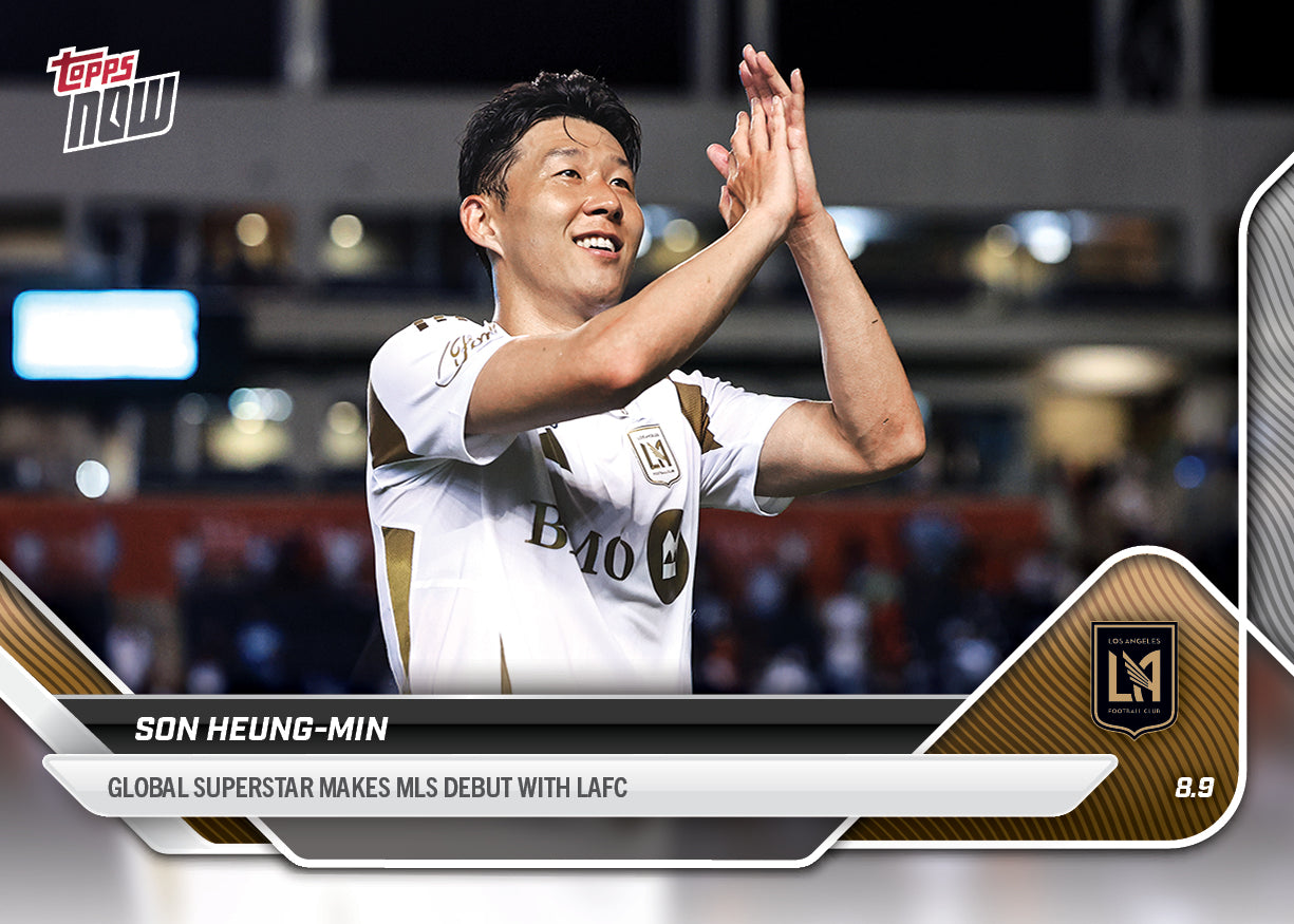 Son Heung-min - 2025 MLS Topps NOW - Card 73 - LOOK FOR RELICS & AUTO-RELICS - PR: 9685 - Image 3