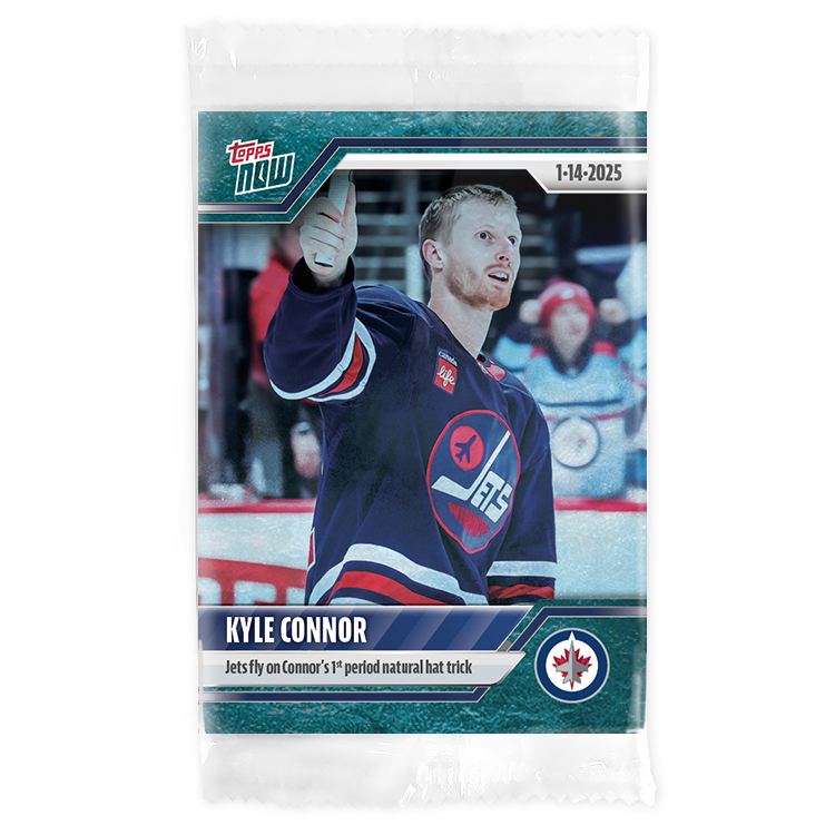 Kyle Connor - 2024-25 NHL Topps NOW - Sticker 89 - PR: 125 - Image 3