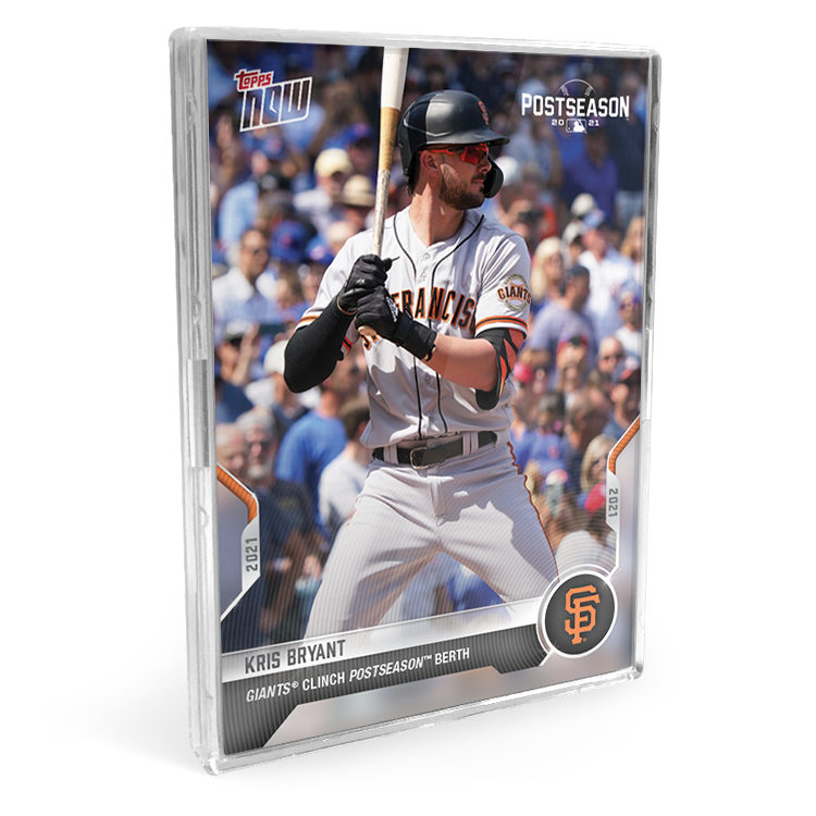 2021 San Francisco Giants TOPPS NOW Postseason 10-Card Team Set - Autograph Edition