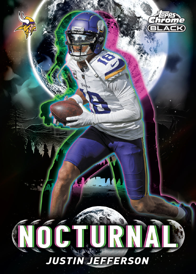 2025 Topps Chrome Black Football - Hobby Box - Image 9