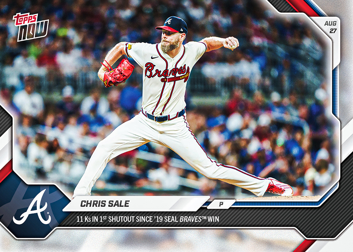 Chris Sale - 2026 MLB Topps NOW - Card 602 - PR: 1861