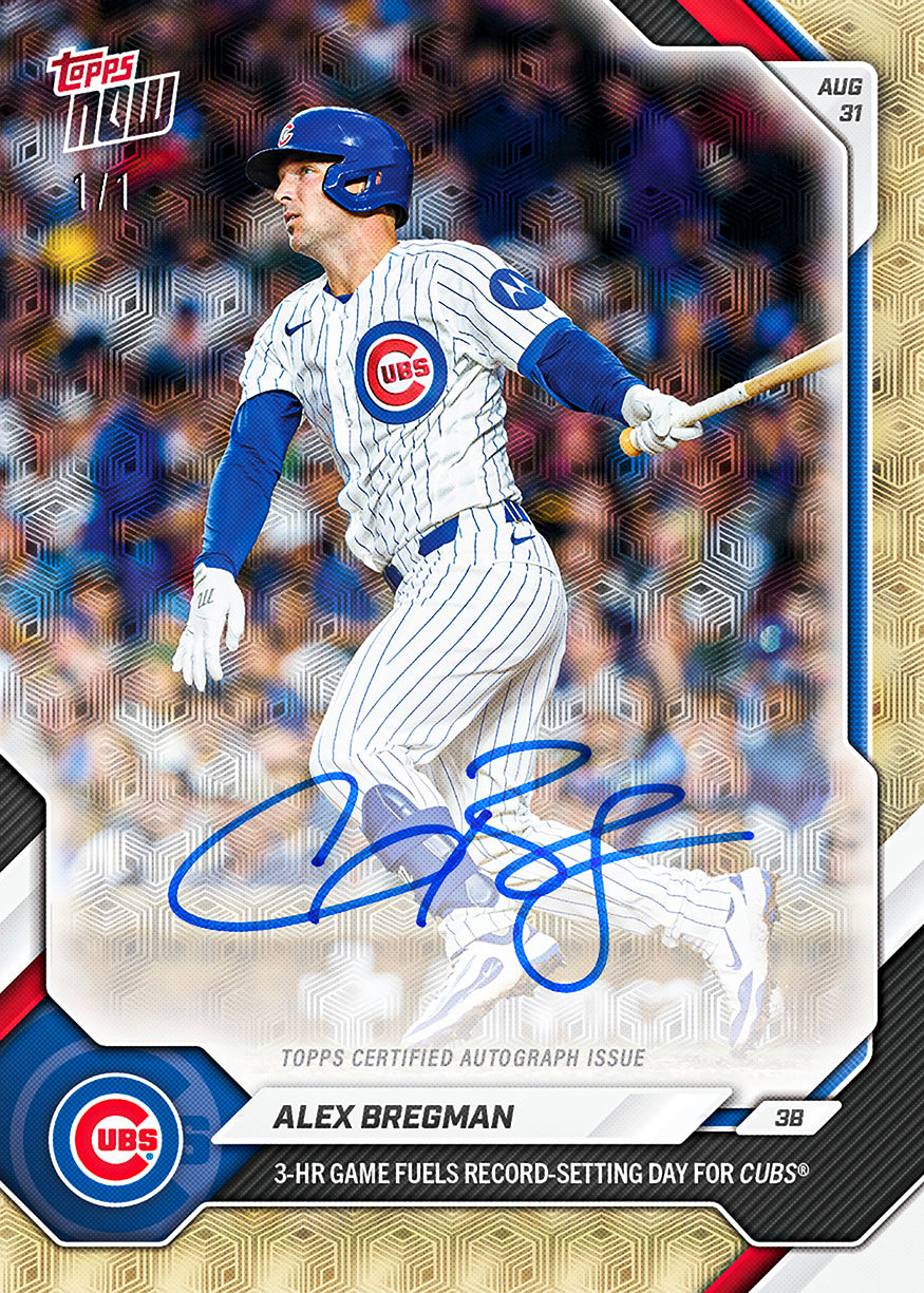 Alex Bregman - 2026 MLB Topps NOW - Card 620 - PR: 1769 - Image 2