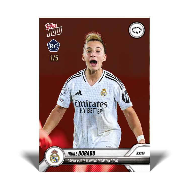 Irune Dorado - 2024-25 UWCL Topps NOW Card 19 - PR: 426 - Image 4
