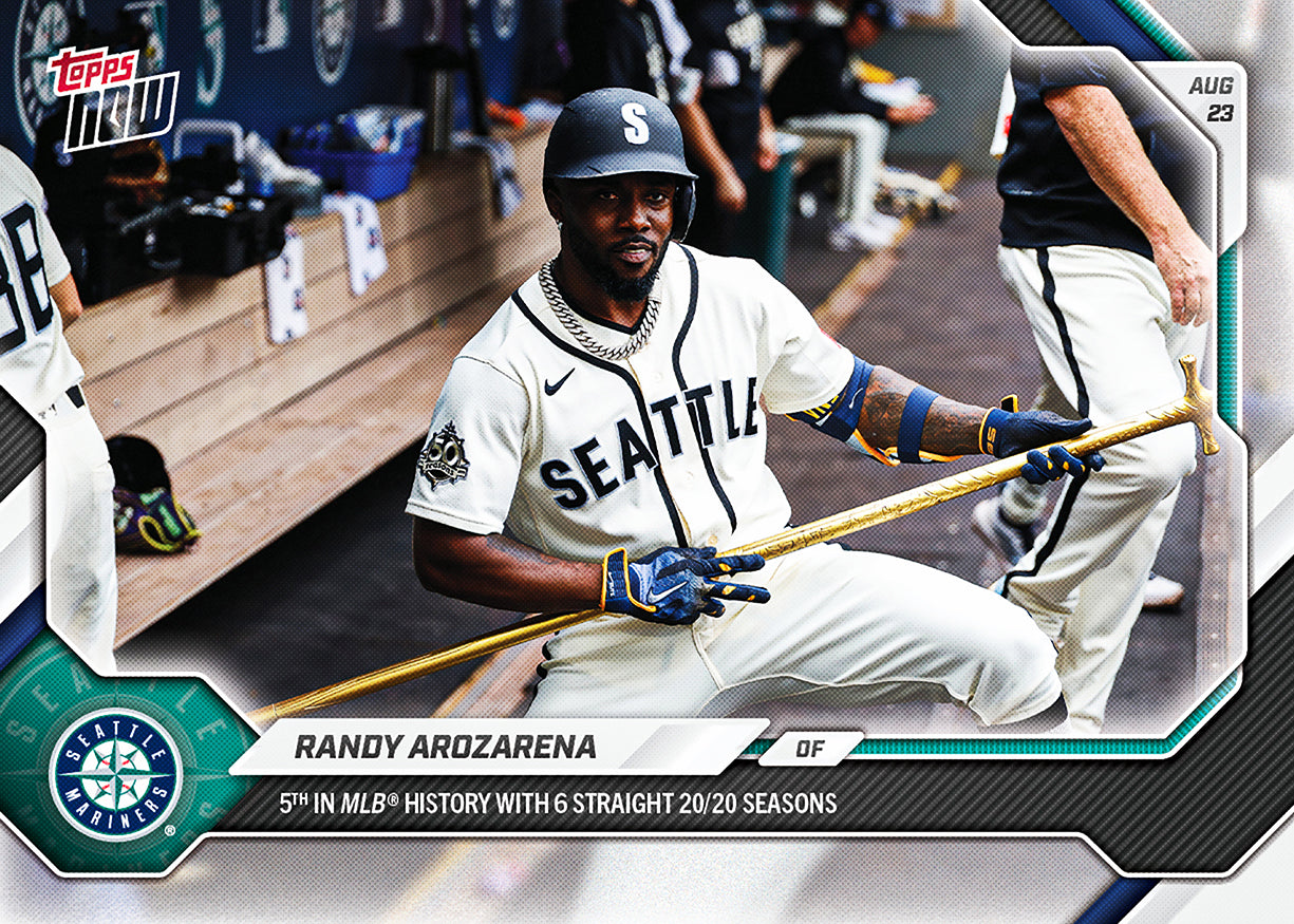 Randy Arozarena - 2026 MLB Topps NOW - Card 591 - PR: 1137