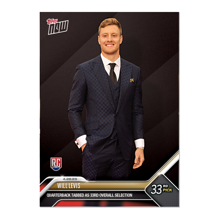 3-Card Bundle - 2023 TOPPS NOW Football Cards: D1-D3 - Image 4