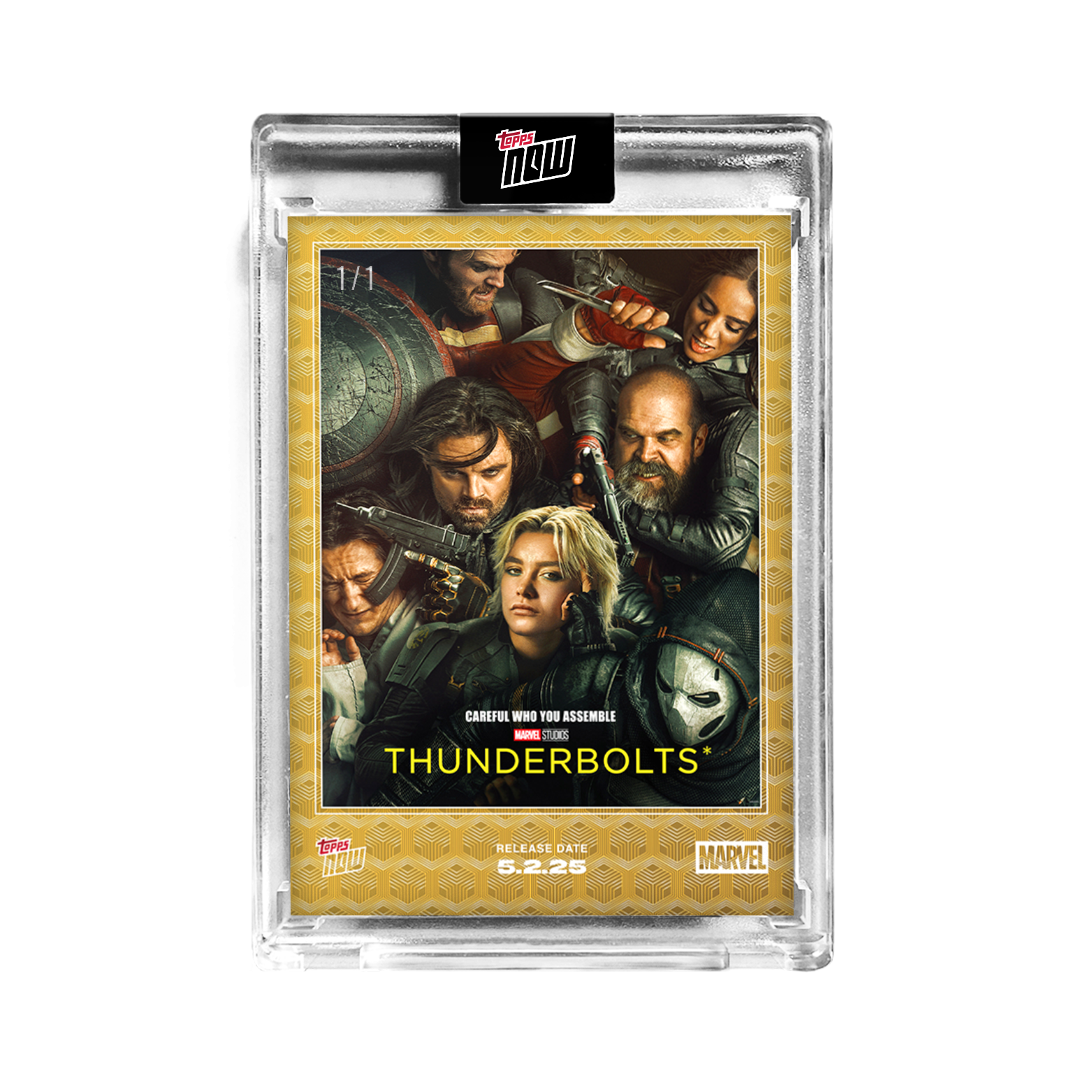 Alternative view of 2025 Marvel Topps NOW Thunderbolts* - PR: 3042
