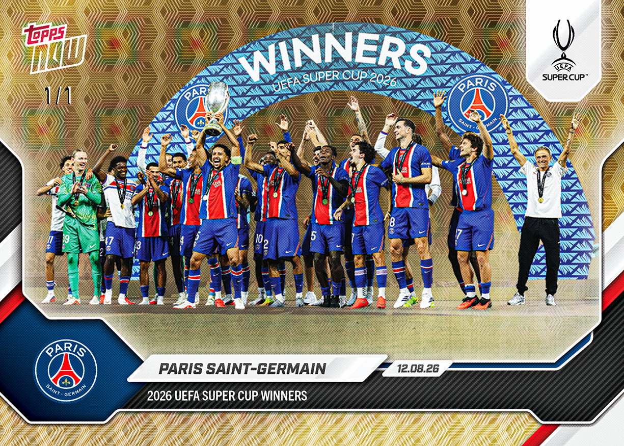 Paris Saint-Germain - 2026-27 UCL Topps NOW Card 1 - PR: 1326 - Image 2