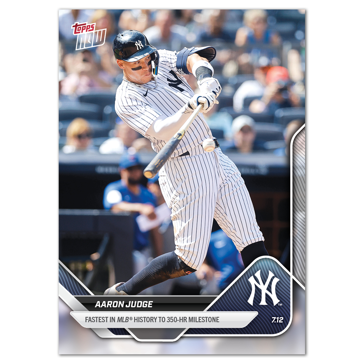 Aaron Judge - 2025 MLB Topps NOW - Card 416 - LOOK FOR AUTOS - PR: 16,838
