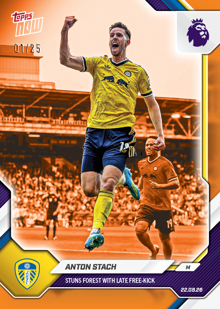 Anton Stach - 2026-27 Premier League Topps NOW - Card 3 - PR: 471 - Image 5
