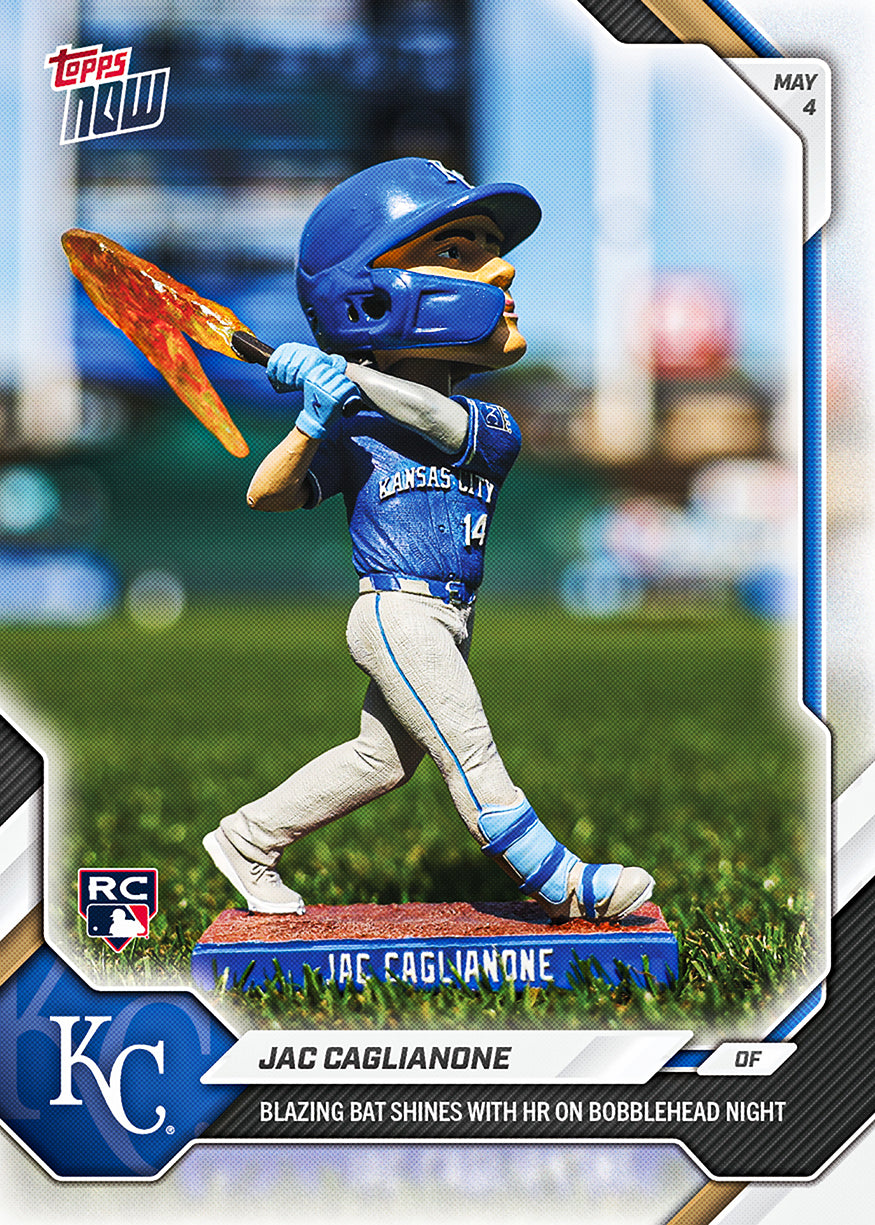 Jac Caglianone - 2026 MLB Topps NOW - Card 161 - PR: 3271 - Image 2