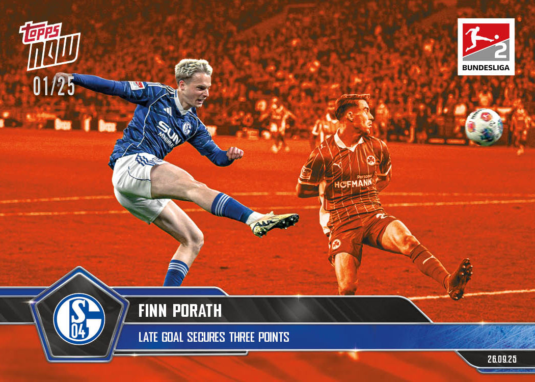 Finn Porath - 2025-26 Bundesliga Topps NOW - Card 30 - PR: 275 - Image 5