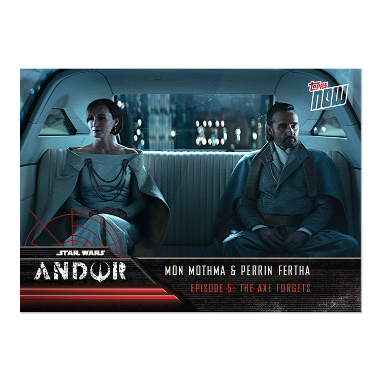 2022 TOPPS NOW Star Wars: Andor Episode 5 - 5 Card Set - PR: 670 - Image 6