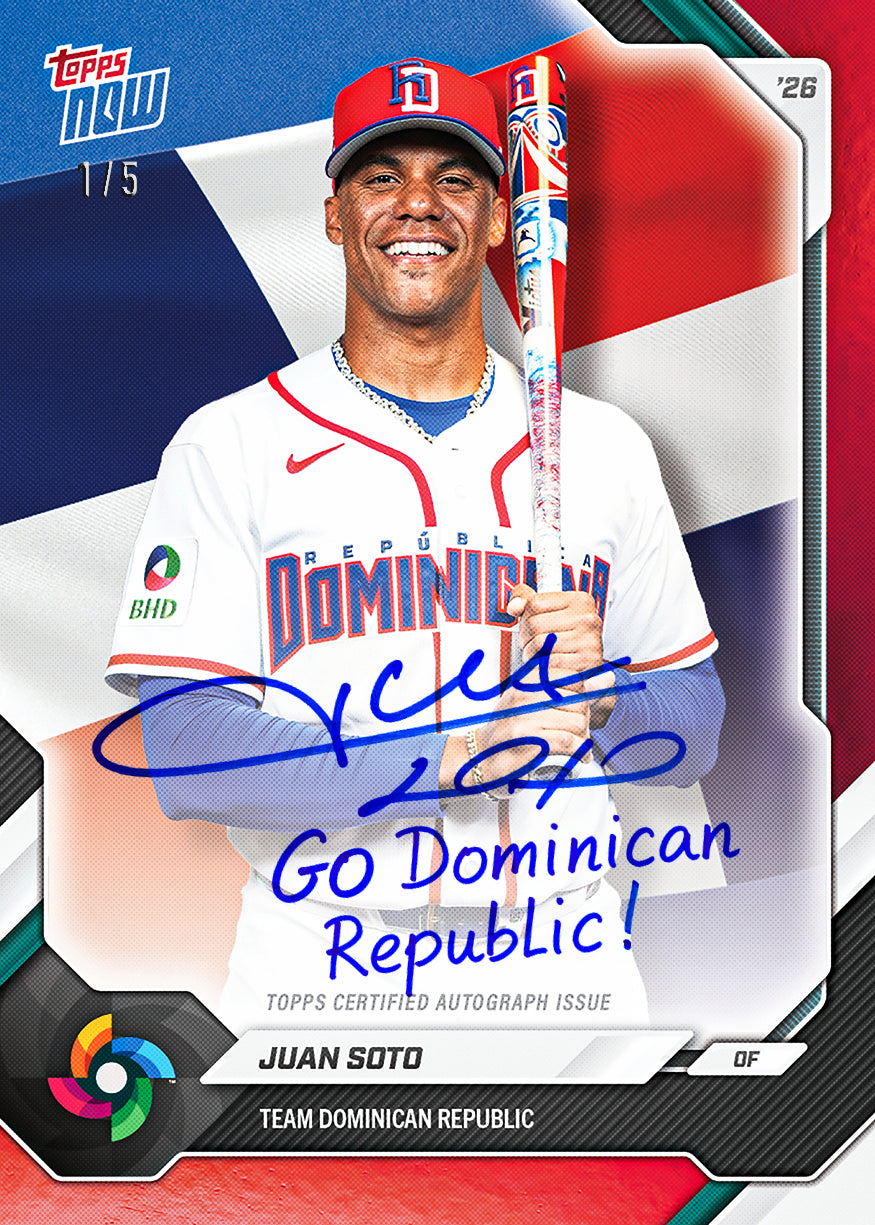 2026 Topps NOW Baseball – Team Dominican Republic – World Baseball Classic Team Sets - PR: 4207 - Image 2