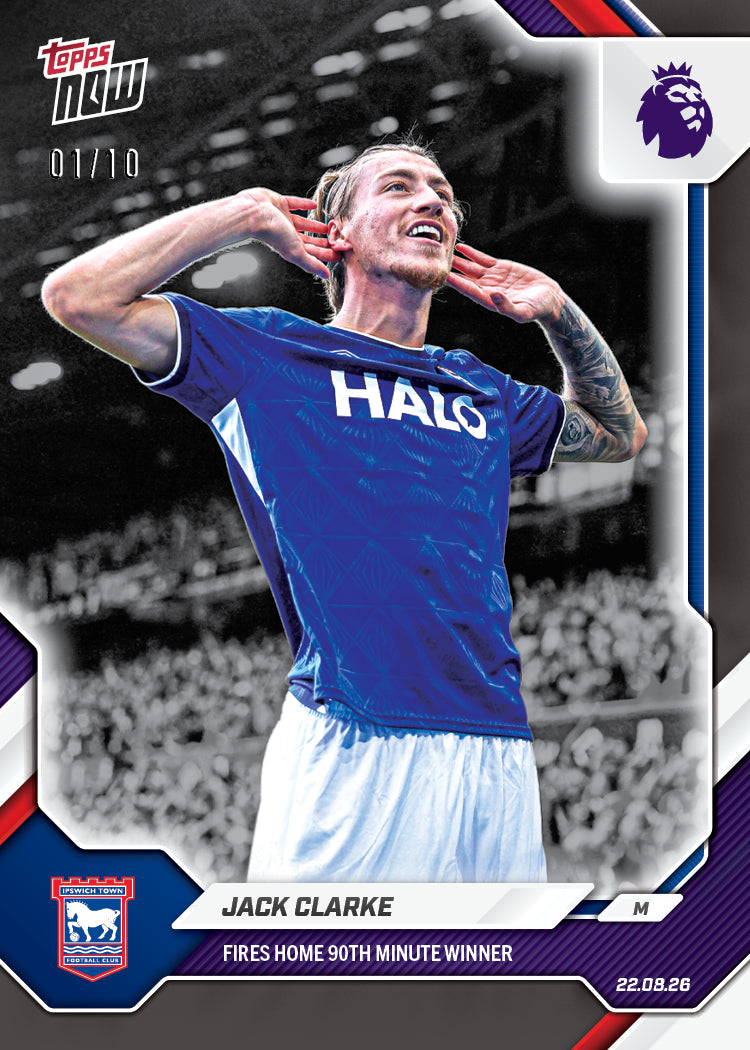 Jack Clarke - 2026-27 Premier League Topps NOW - Card 4 - PR: 309 - Image 4