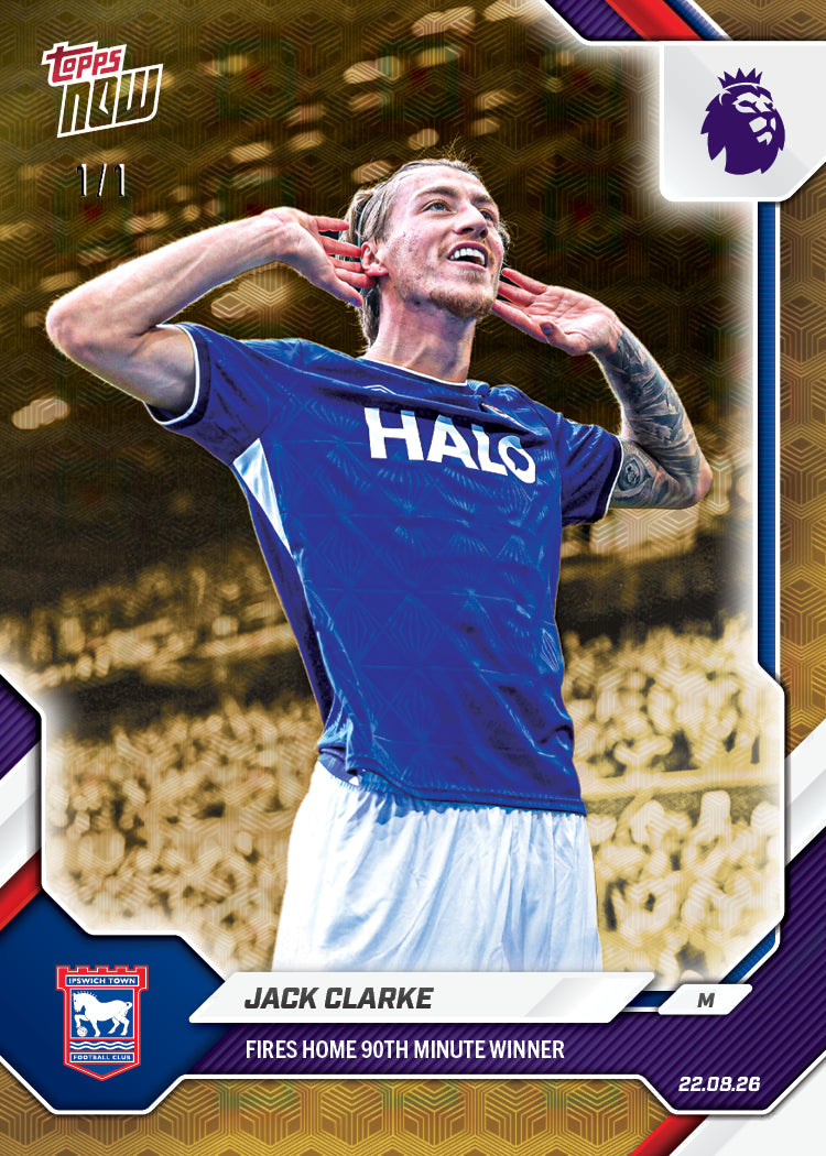 Jack Clarke - 2026-27 Premier League Topps NOW - Card 4 - PR: 309 - Image 2