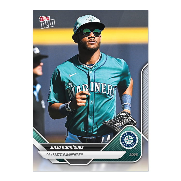 Alternative view of 2025 Seattle Mariners MLB Topps NOW Road To Opening Day 11-Card Team Set - PR: 512