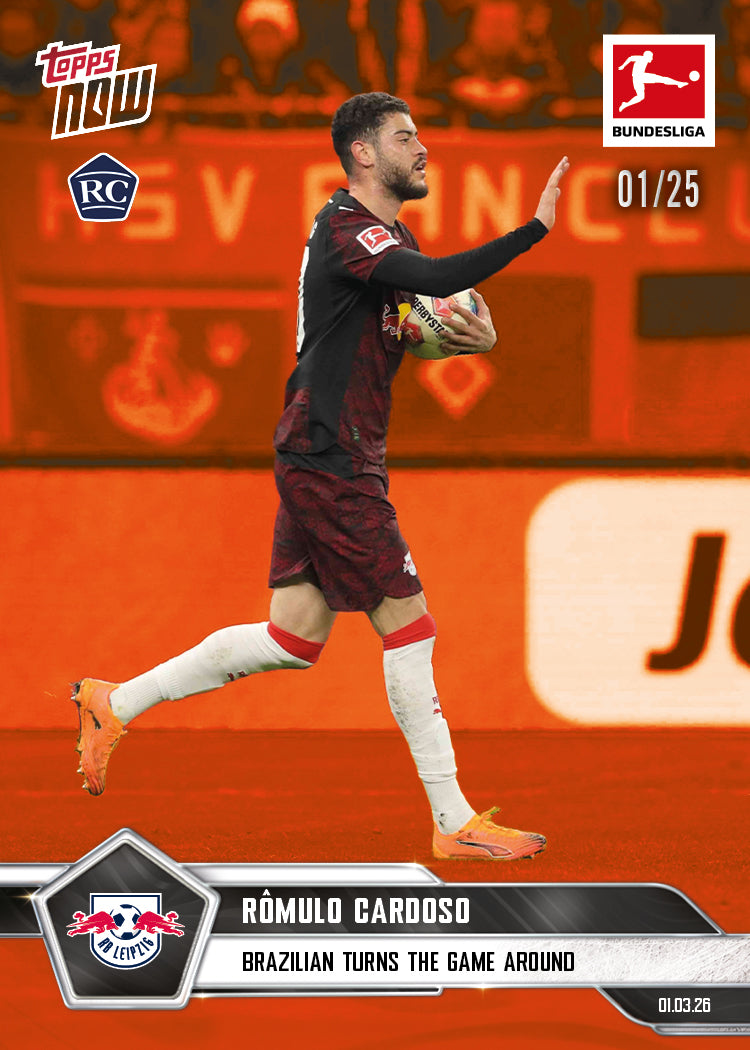Rômulo Cardoso - 2025-26 Bundesliga Topps NOW - Card 138 - PR: 280 - Image 5
