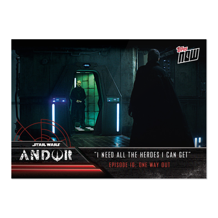2022 TOPPS NOW Star Wars: Andor Episode 10 - 5 Card Set - PR: 679 - Image 9