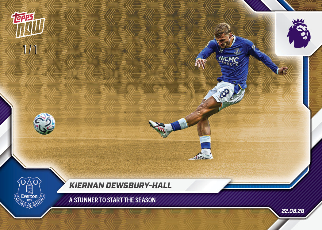 Kiernan Dewsbury-Hall - 2026-27 Premier League Topps NOW - Card 6 - PR: 381 - Image 2