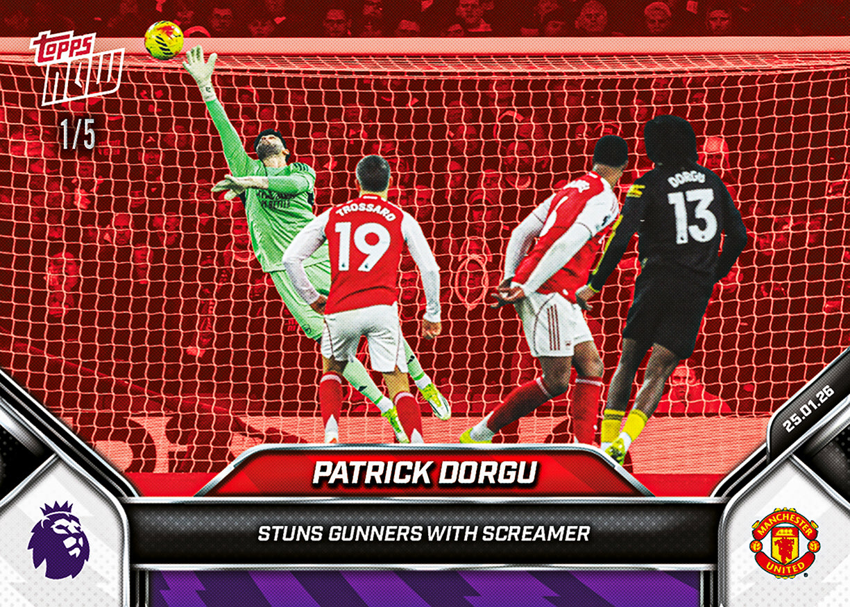 Patrick Dorgu - 2025-26 Premier League Topps NOW - Card 118 - PR: 817 - Image 3