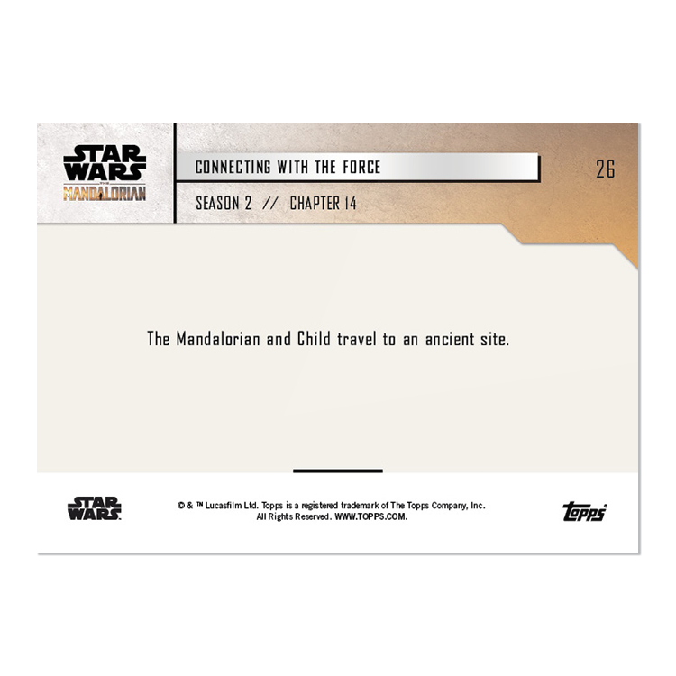 2020 Star Wars: The Mandalorian TOPPS NOW 5-Card Pack - S2 : Chapter 14 - Print Run: 1844 - Image 3