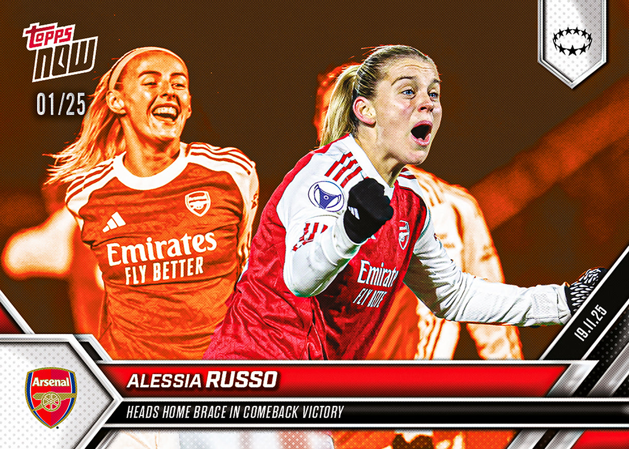 Alessia Russo - 2025-26 UWCL Topps NOW - Card 11 - PR: 783 - Image 5