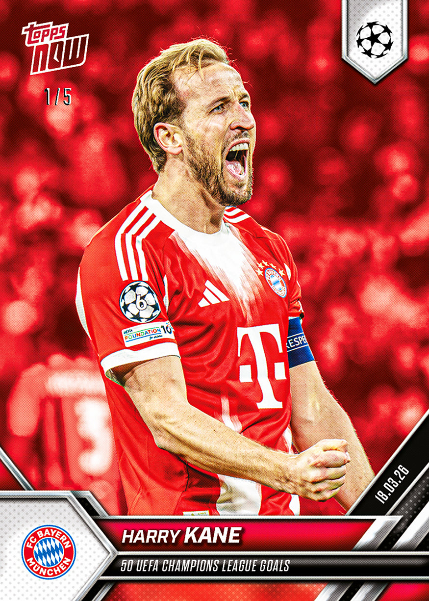 Harry Kane - 2025-26 UCL Topps NOW - Card 110 - PR: 1148 - Image 4