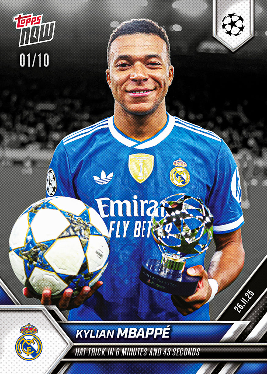 Kylian Mbappé - 2025-26 UCL Topps NOW - Card 59 - PR: 2660 - Image 4
