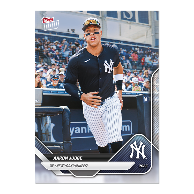 2025 New York Yankees MLB Topps NOW Road To Opening Day 11-Card Team Set - PR: 2039 - Image 2