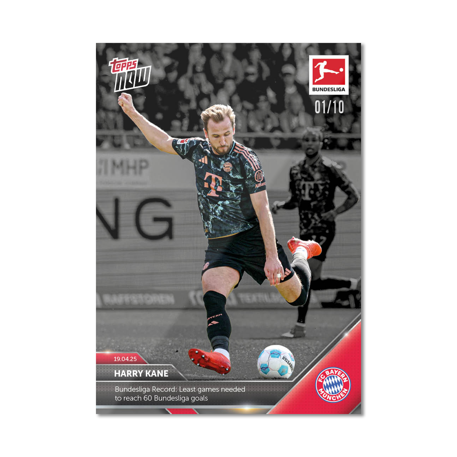 Harry Kane - 2024-25 Bundesliga Topps NOW Card 167 - PR: 1390 - Image 5