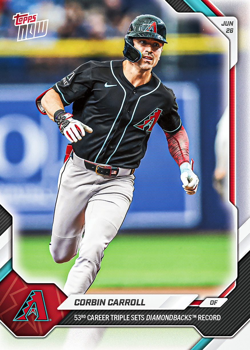 Corbin Carroll - 2026 MLB Topps NOW - Card 381 - PR: 787