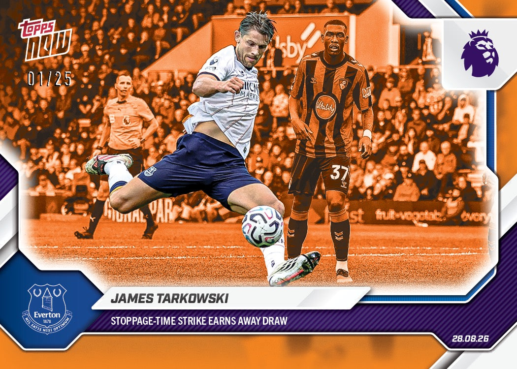 James Tarkowski - 2026-27 Premier League Topps NOW - Card 12 - Image 5