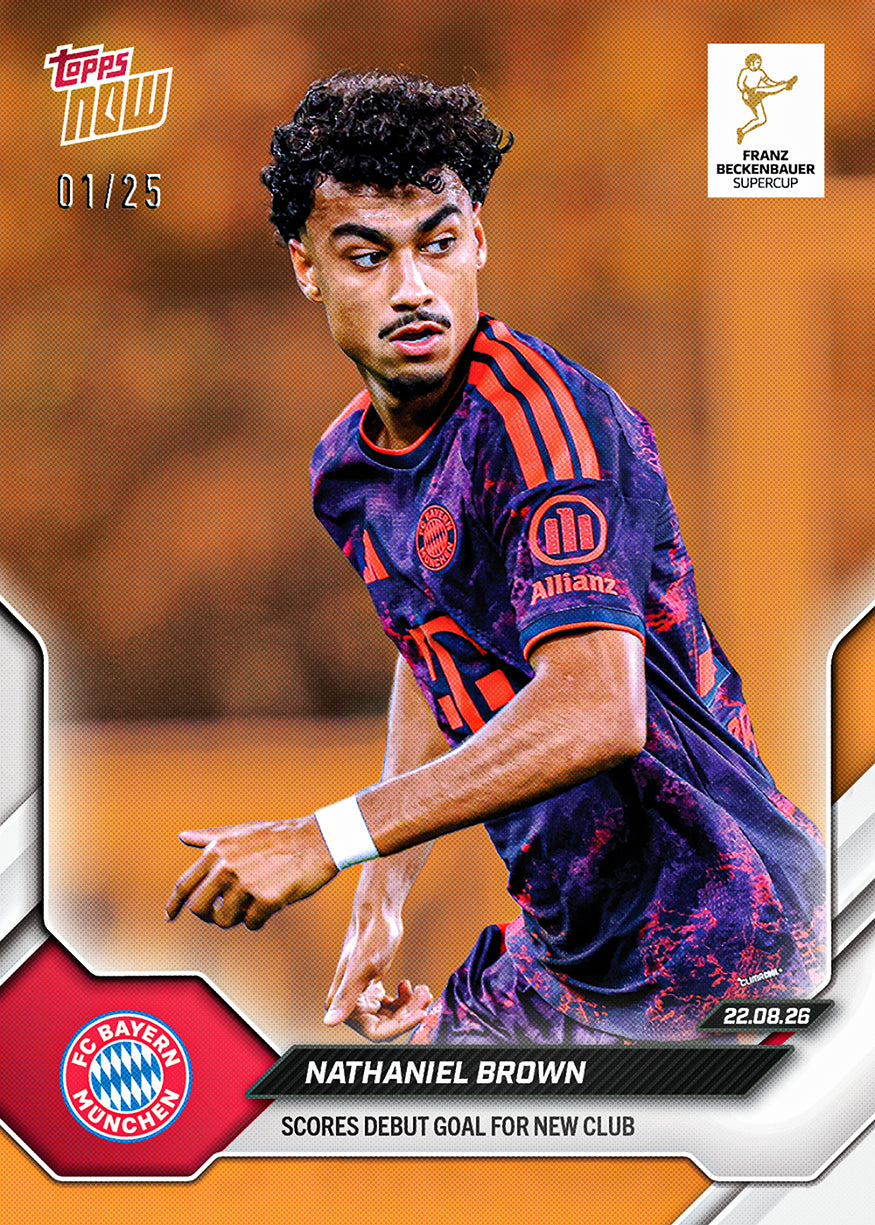 Nathaniel Brown - 2026-27 Bundesliga Topps NOW - Card 2 - PR: 1147 - Image 6