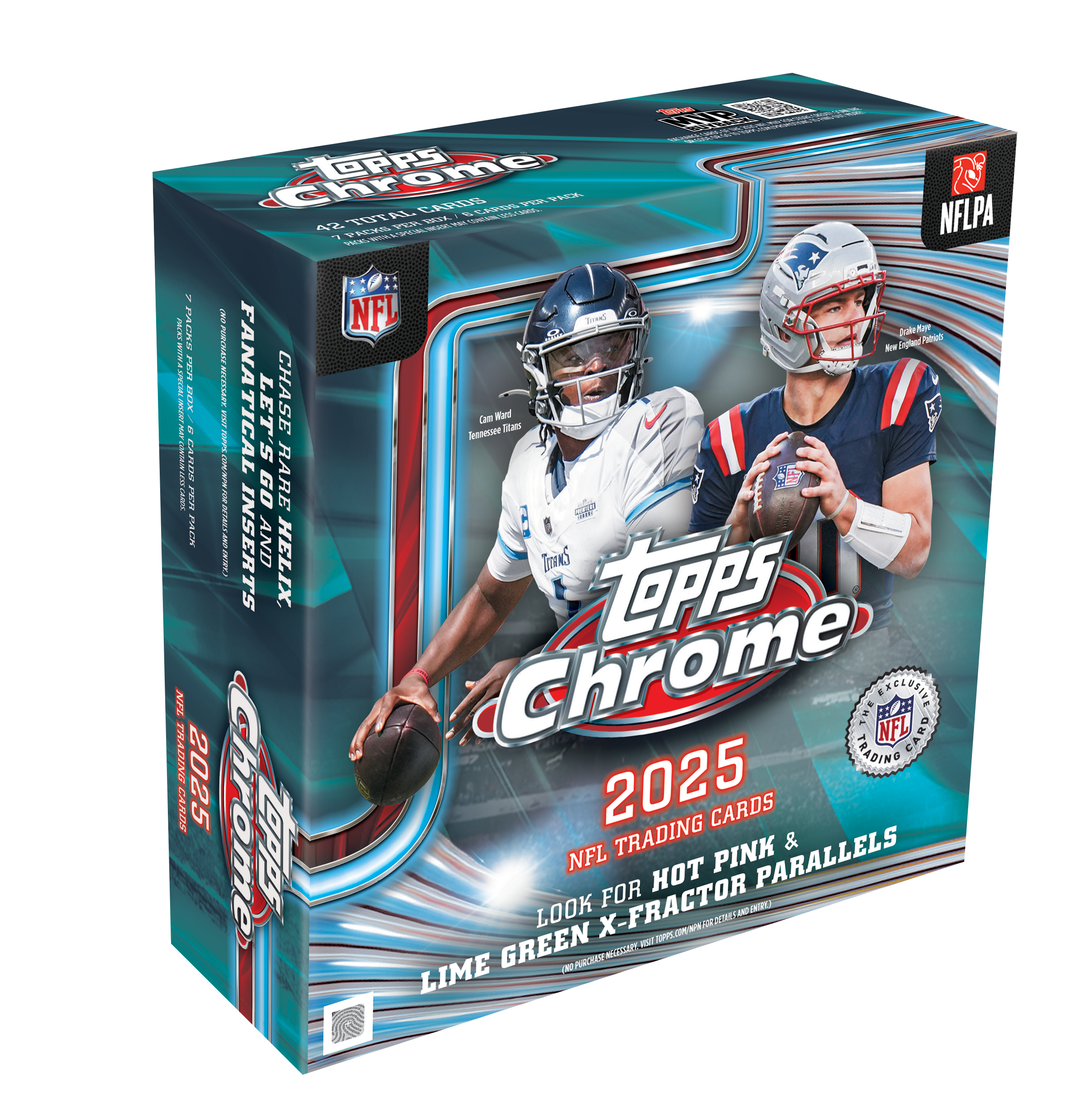 2025 Topps Chrome Football - Mega Box