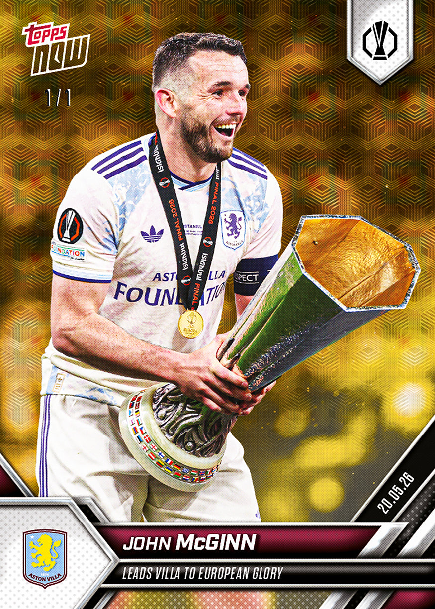 John McGinn - 2025-26 UEL Topps NOW - Card 32 - PR: 1473 - Image 4